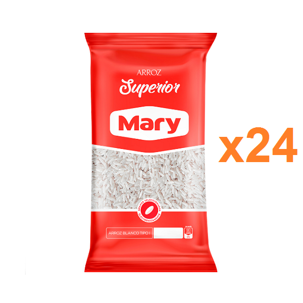 Arroz Mary Superior 1 KG Bulto 24 U