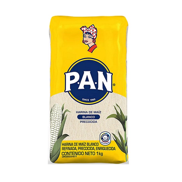 Harina Pan Maiz Blanco 1 KG